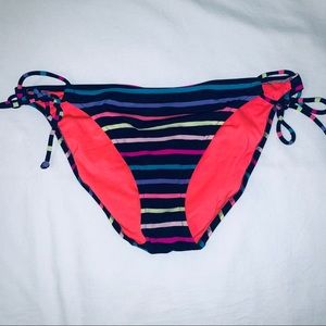 Victoria’s Secret Striped Bikini Swim Bottoms